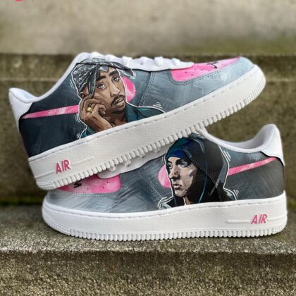 Eminem x Tupac Air Force 1 Custom