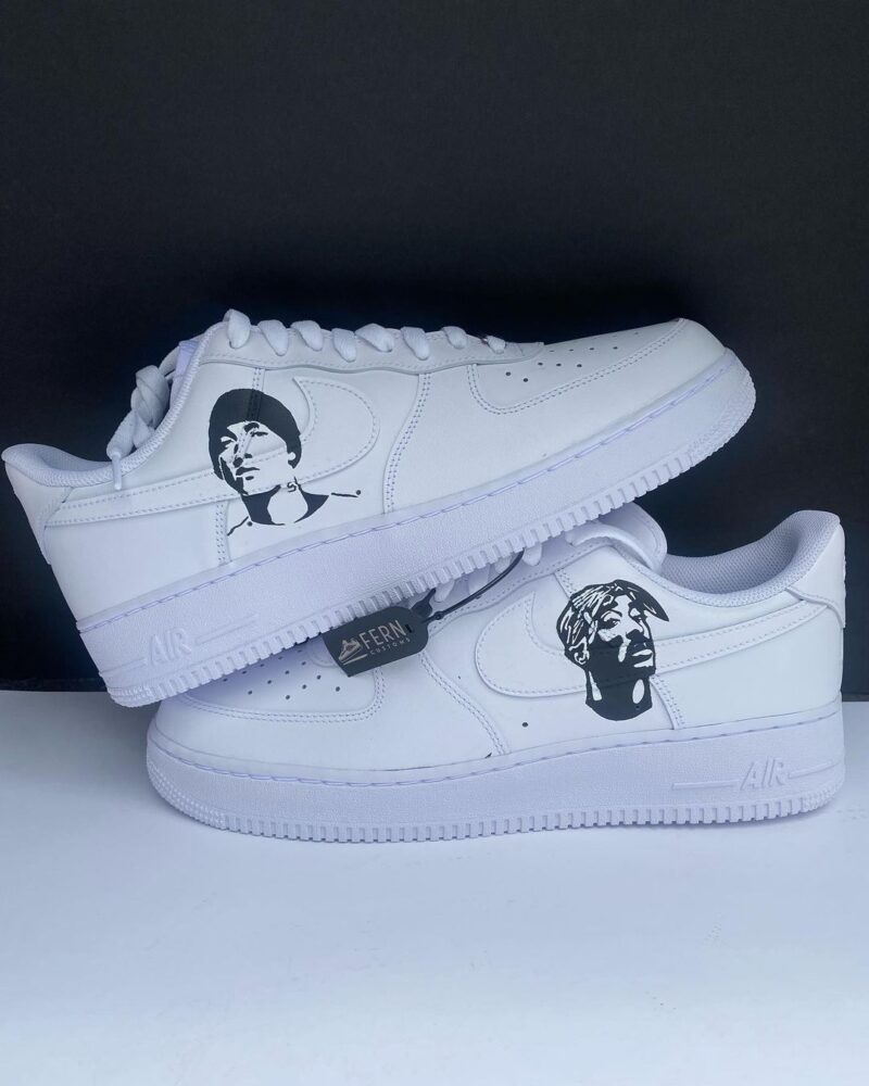 Eminem x Tupac x Nas x Biggie Air Force 1 Custom