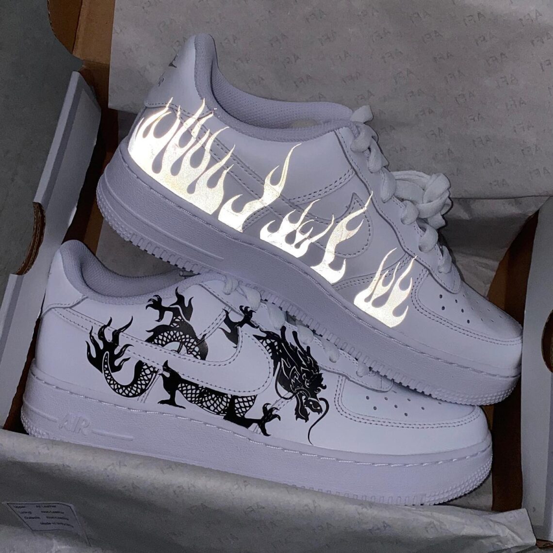 custom af1 dragon