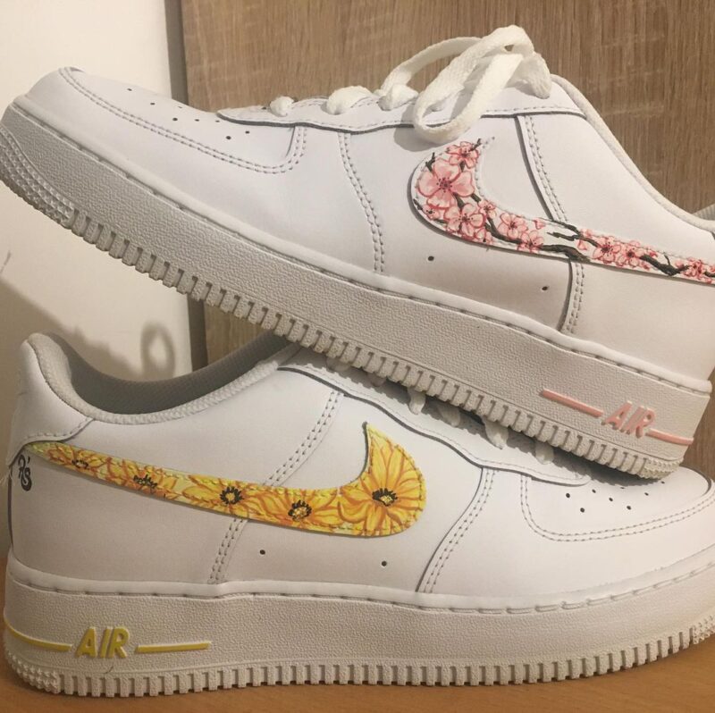 Flower Air Force 1 Custom