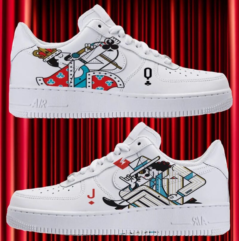 Freddie Mercury x Michael Jackson Air Force 1 Custom