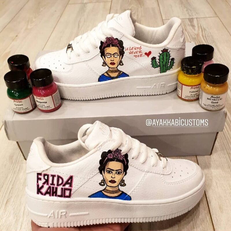 Frida Kahlo Air Force 1 Custom