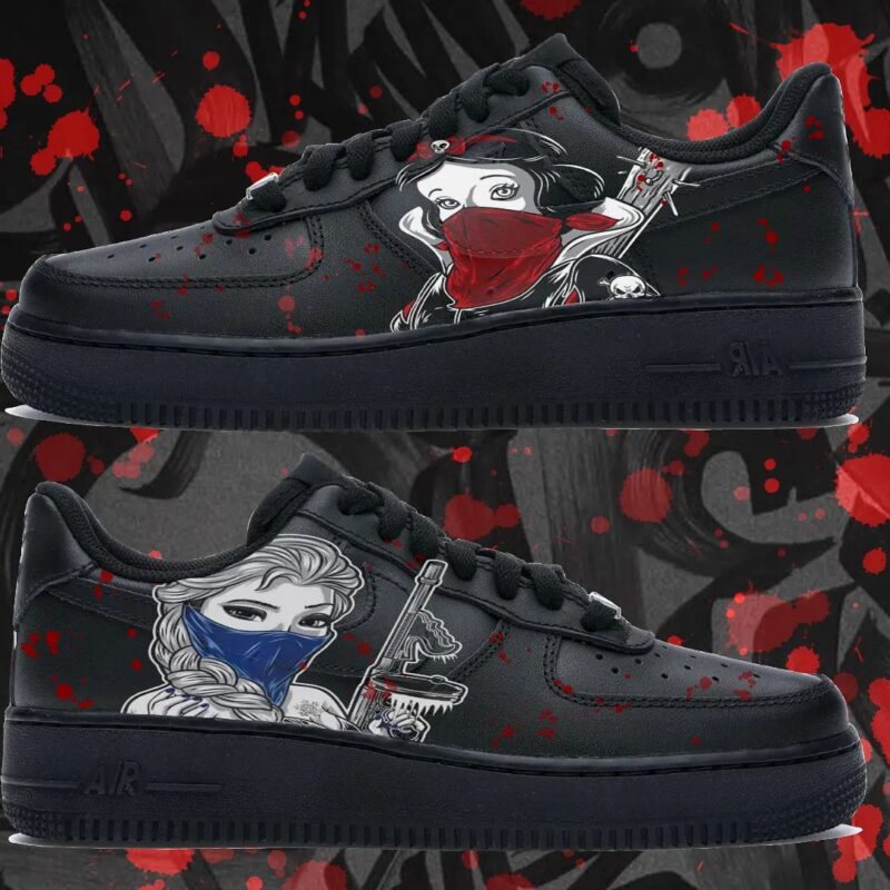 Gangsta Princesses Air Force 1 Custom