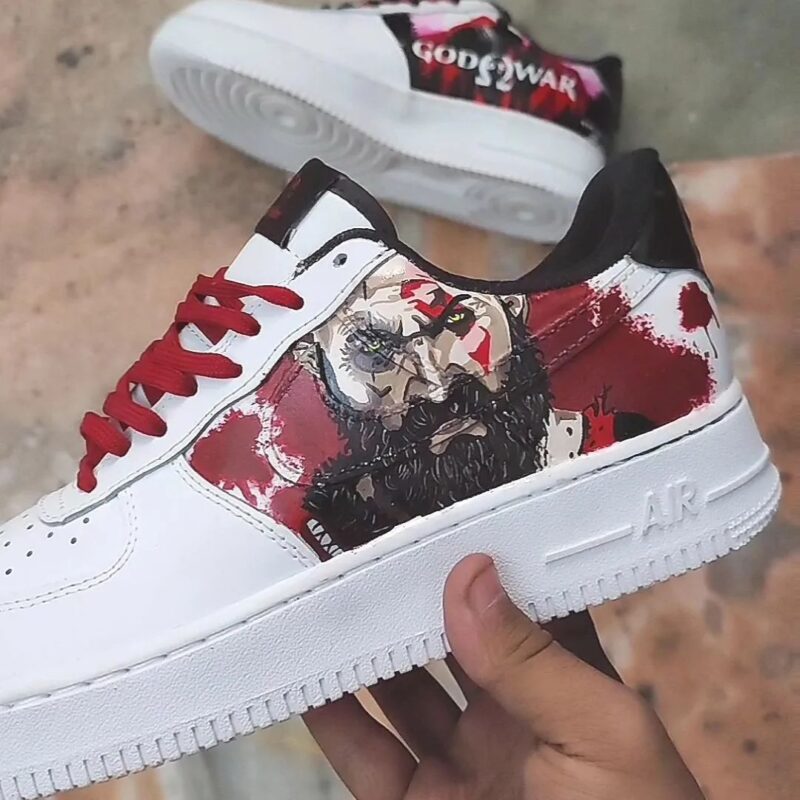 God of War Air Force 1 Custom