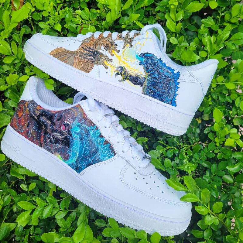 Godzilla x King Ghidorah x King Kong Air Force 1 Custom