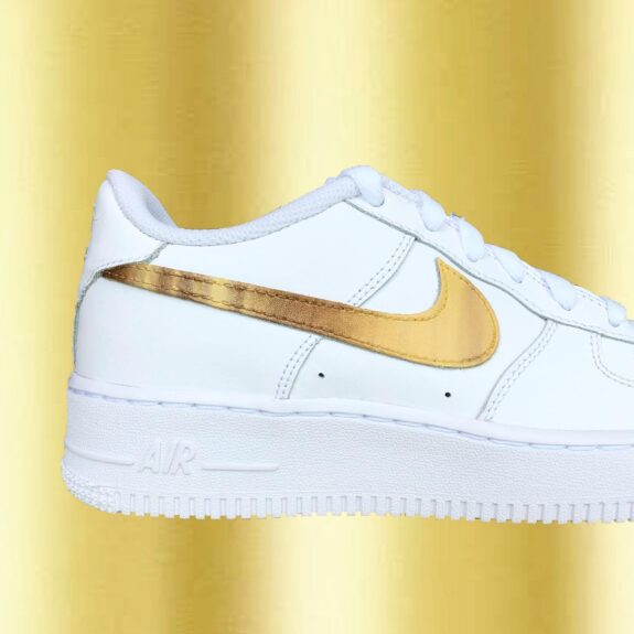 all gold air force ones