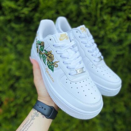 Gold Rose Air Force 1 Custom