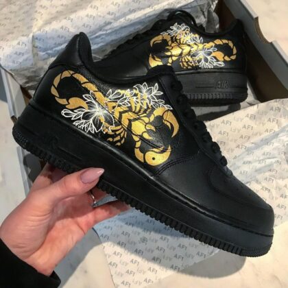 Golden Scorpion Air Force 1 Custom