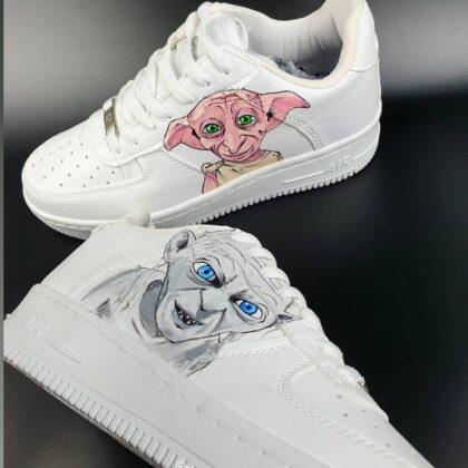 Gollum x Dobby Air Force 1 Custom