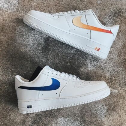 Gradient Color Air Force 1 Custom