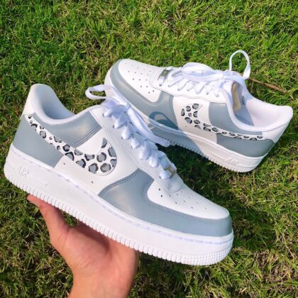 Grey Air Force 1 Custom