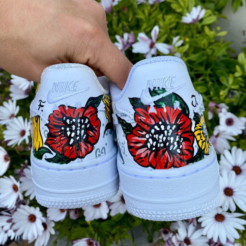 Gucci Floral Air Force 1 Custom - Image 2