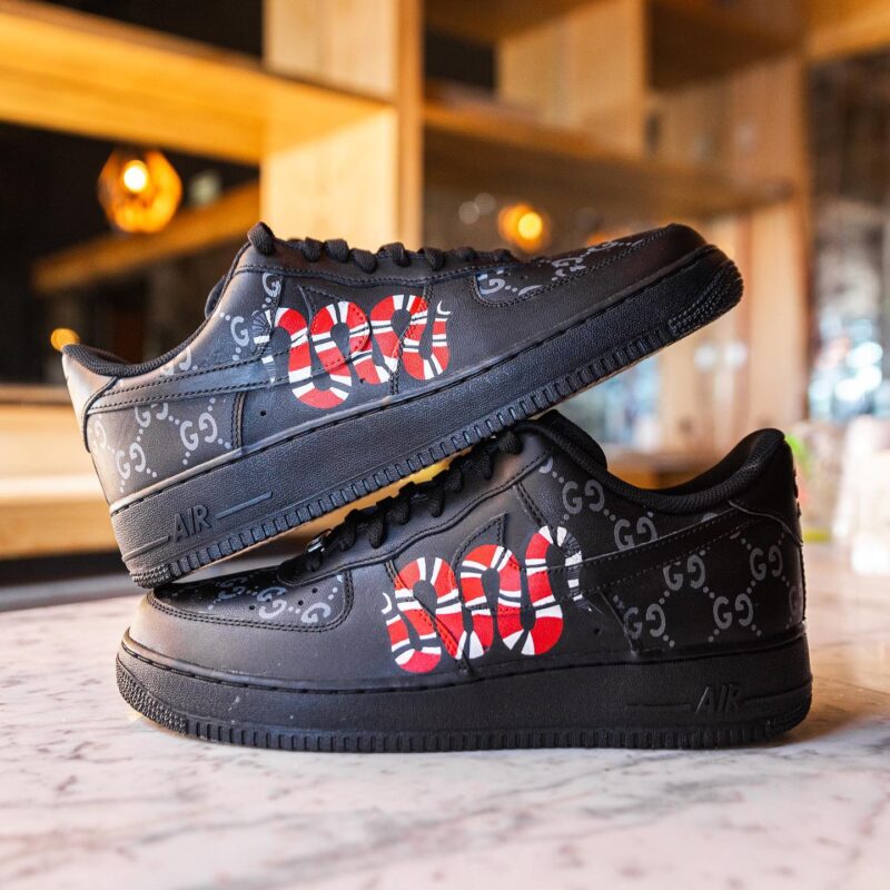 Gucci Snake Air Force 1 Custom