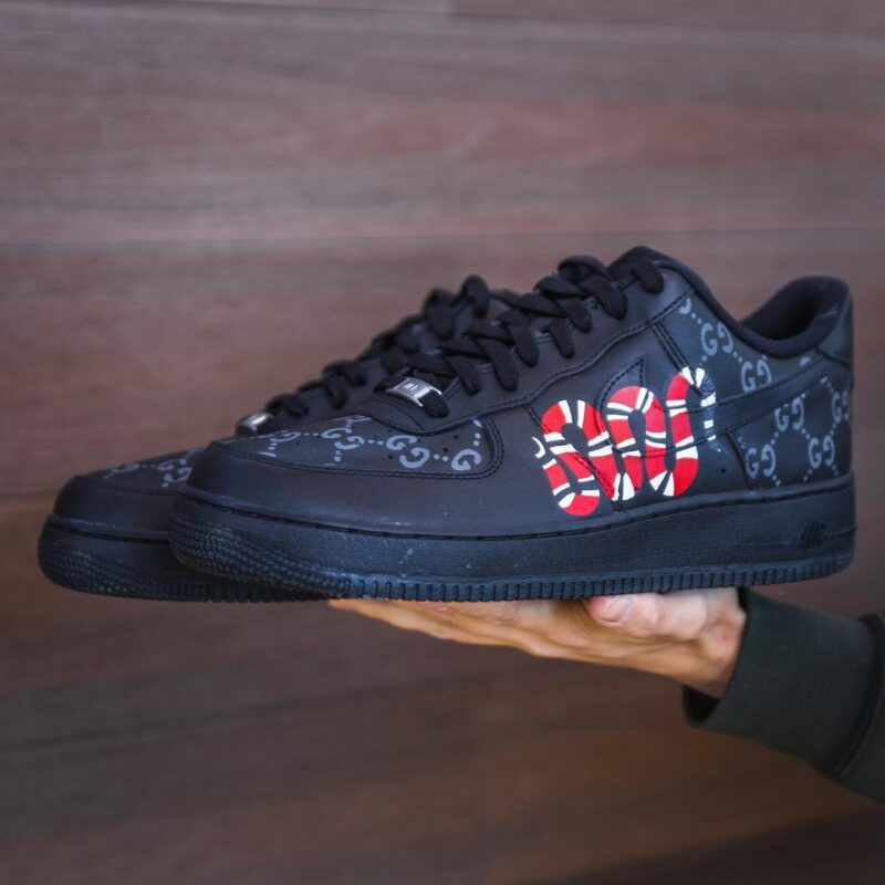 Gucci Snake Air Force 1 Custom - Image 4