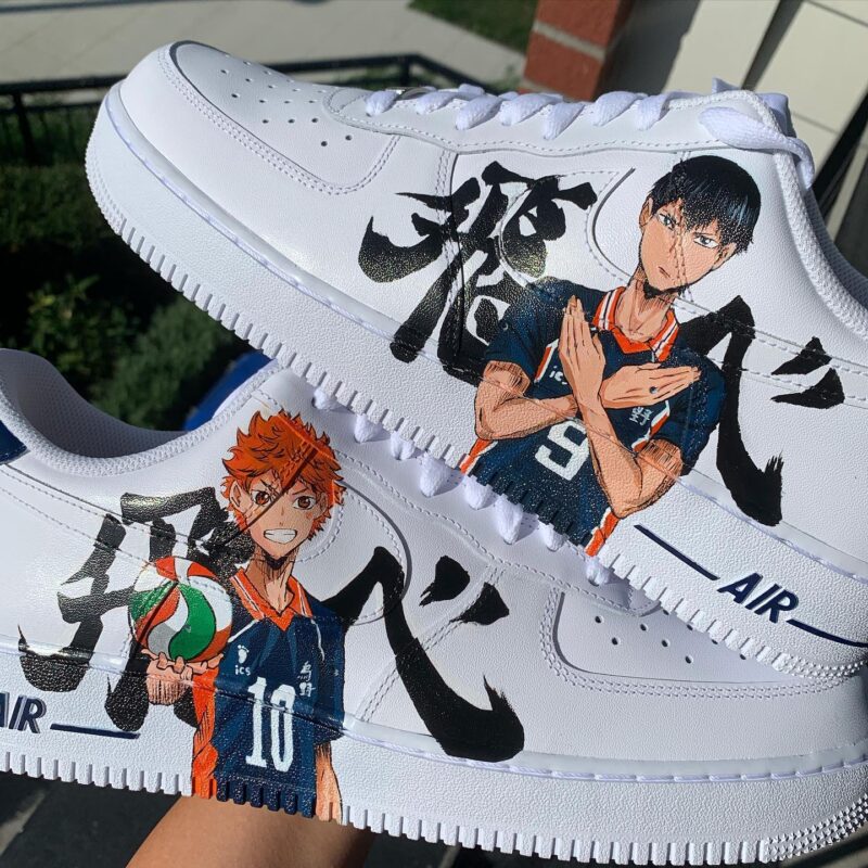 Haikyu - Hinata x Kageyama Air Force 1 Custom