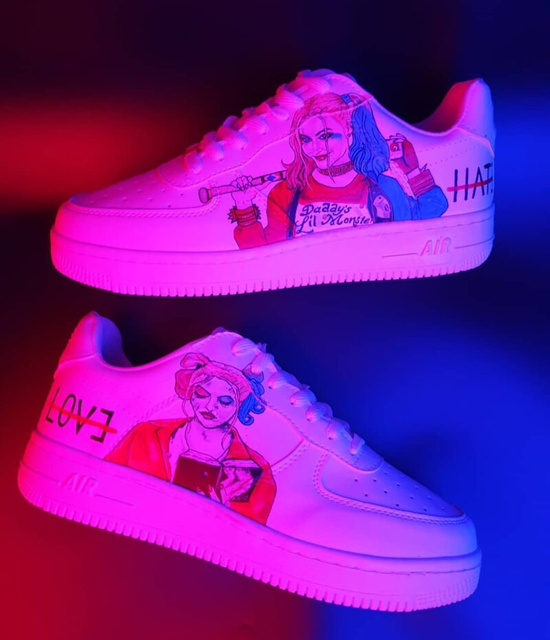 Harley Quinn Air Force 1 Custom