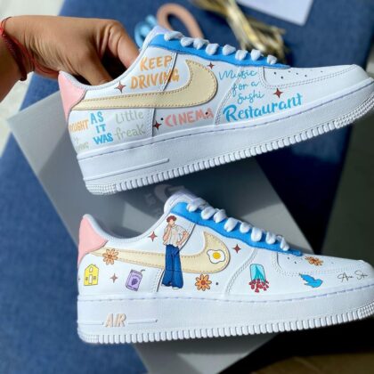 Harry Styles Air Force 1 Custom