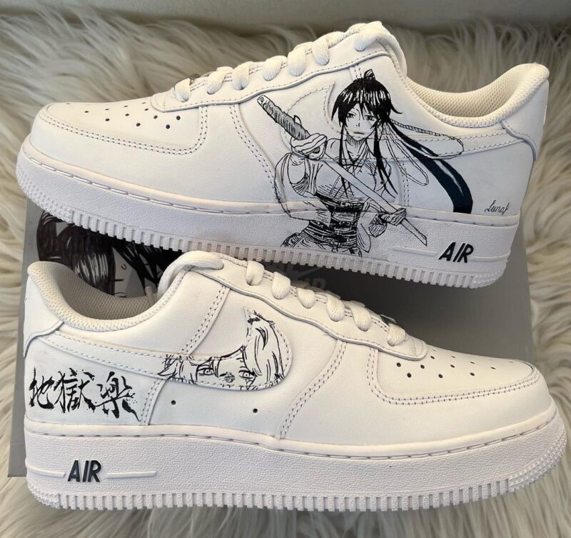 Hell Paradise Air Force 1 Custom