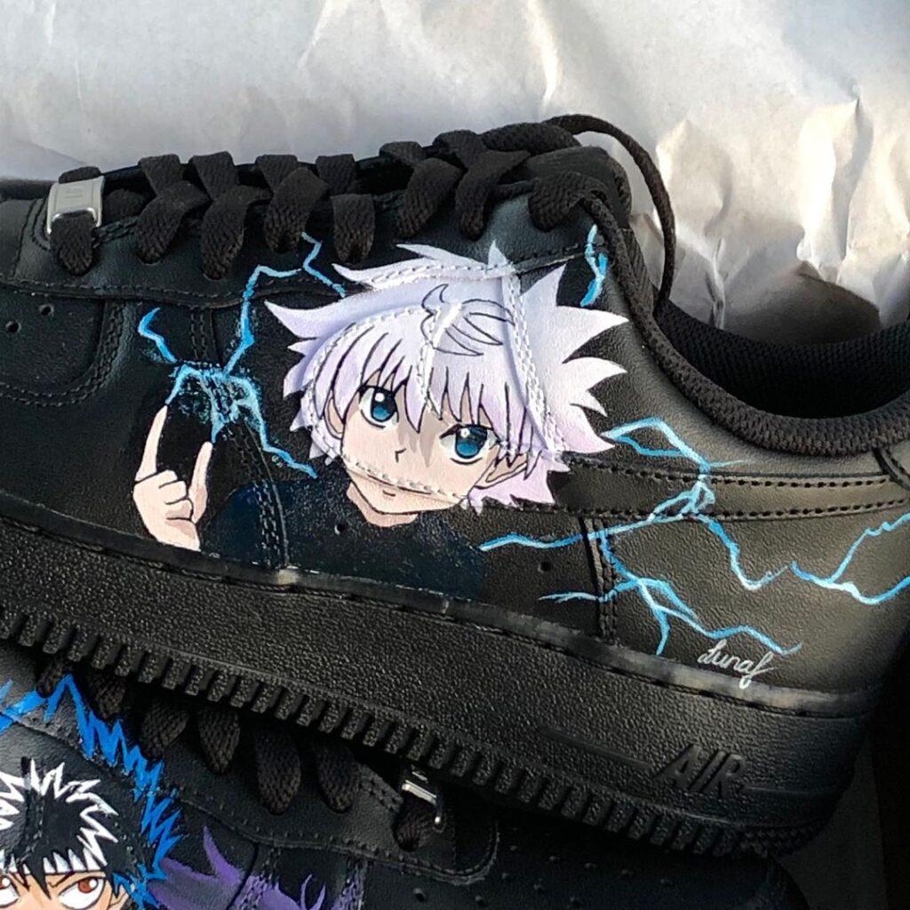 Hiei x Killua Air Force 1 Custom Daniel Customs