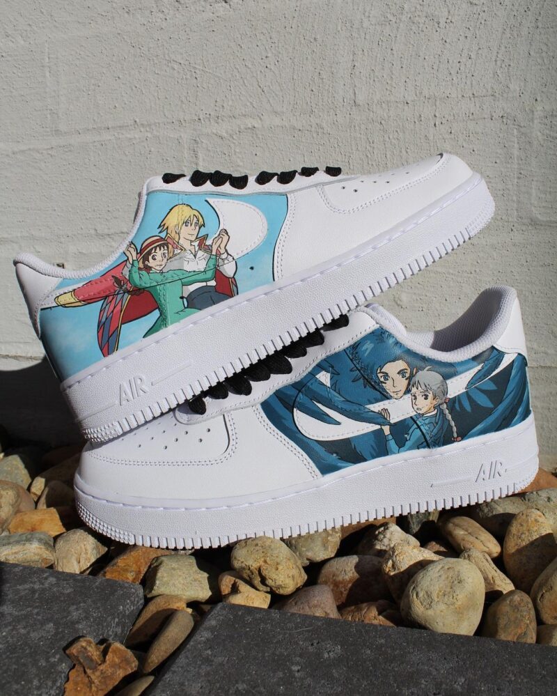 Howl and Sophie Air Force 1 Custom