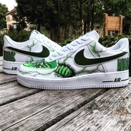 Hulk Air Force 1 Custom