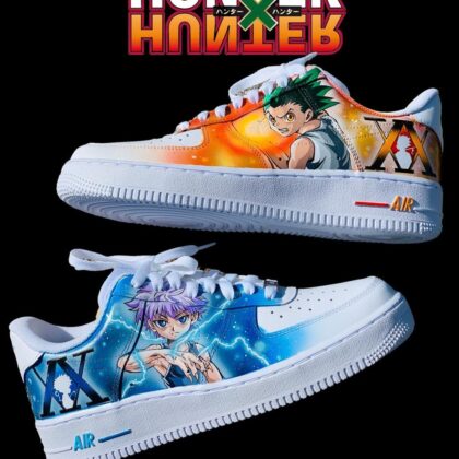 Hunter x Hunter - Gon x Killua Air Force 1 Custom