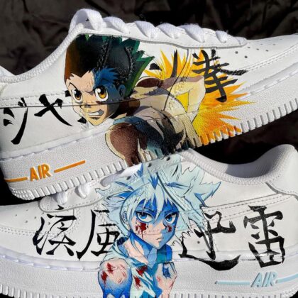 Hunter x Hunter - Gon x killua Air Force 1 Custom