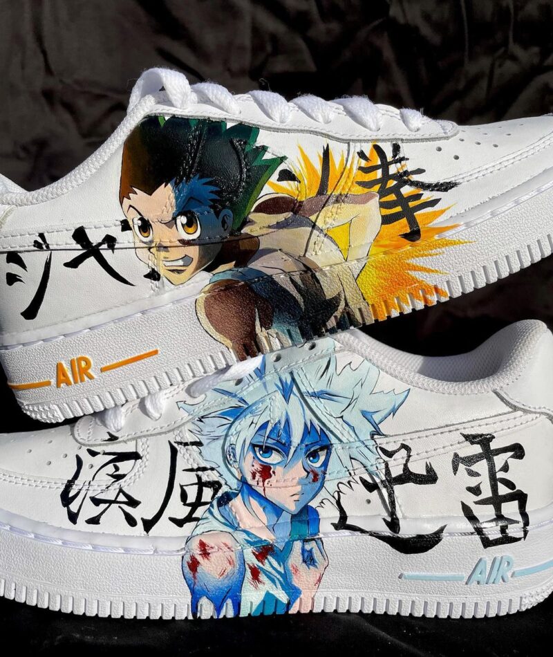 Hunter x Hunter - Gon x killua Air Force 1 Custom