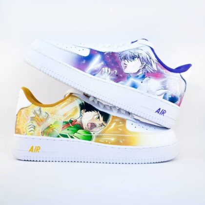 Hunter x Hunter - Gon x killua Air Force 1 Custom