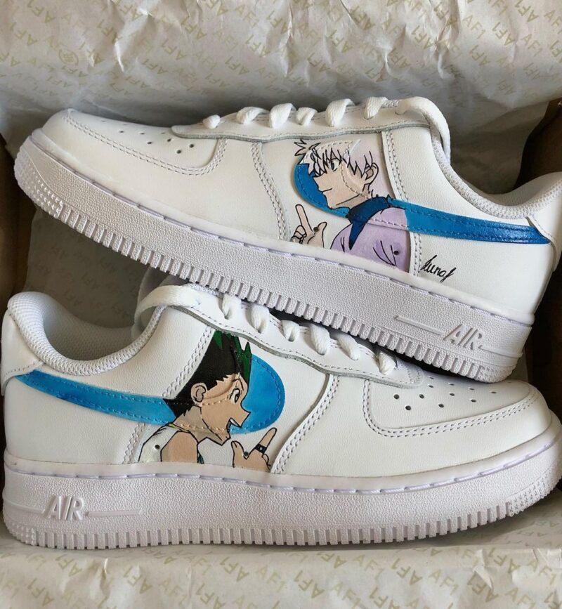 Hunter x Hunter - Gon x killua Air Force 1 Custom