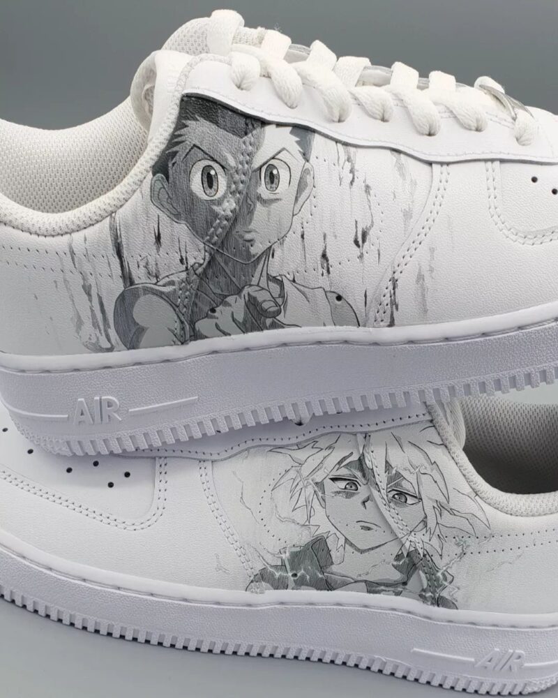 Hunter x Hunter - Gon x killua Air Force 1 Custom