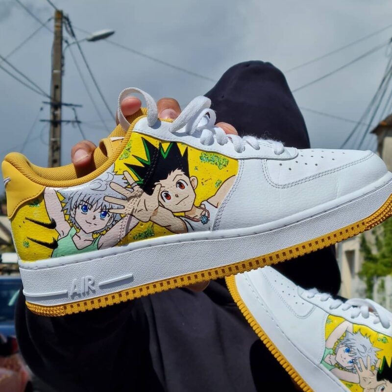 Hunter x Hunter - Gon x killua Air Force 1 Custom