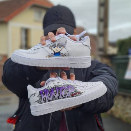 Hunter x Hunter - killua Air Force 1 Custom