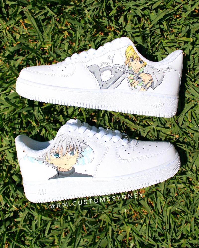 Hunter x Hunter - killua x Kurapika Air Force 1 Custom