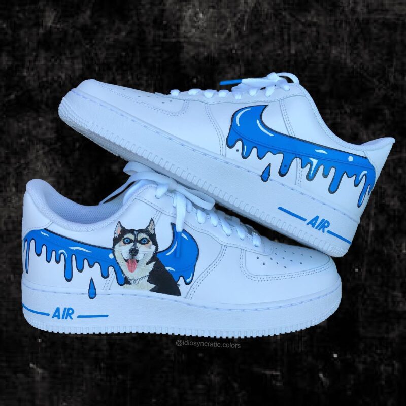 Husky Drip Air Force 1 Custom