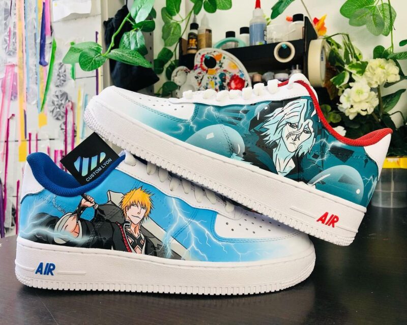 Ichigo x Tensa Zangetsu Air Force 1 Custom