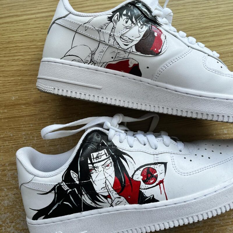 Ippo and Itachi Air Force 1 Custom