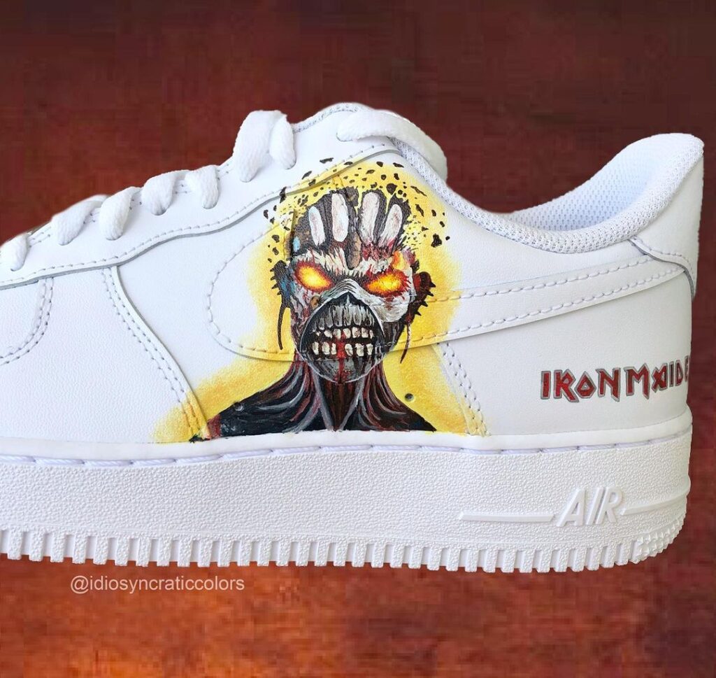 how to uncrease air force 1 with iron