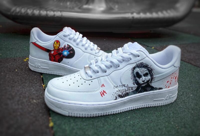 Iron Man x Joker Air Force 1 Custom