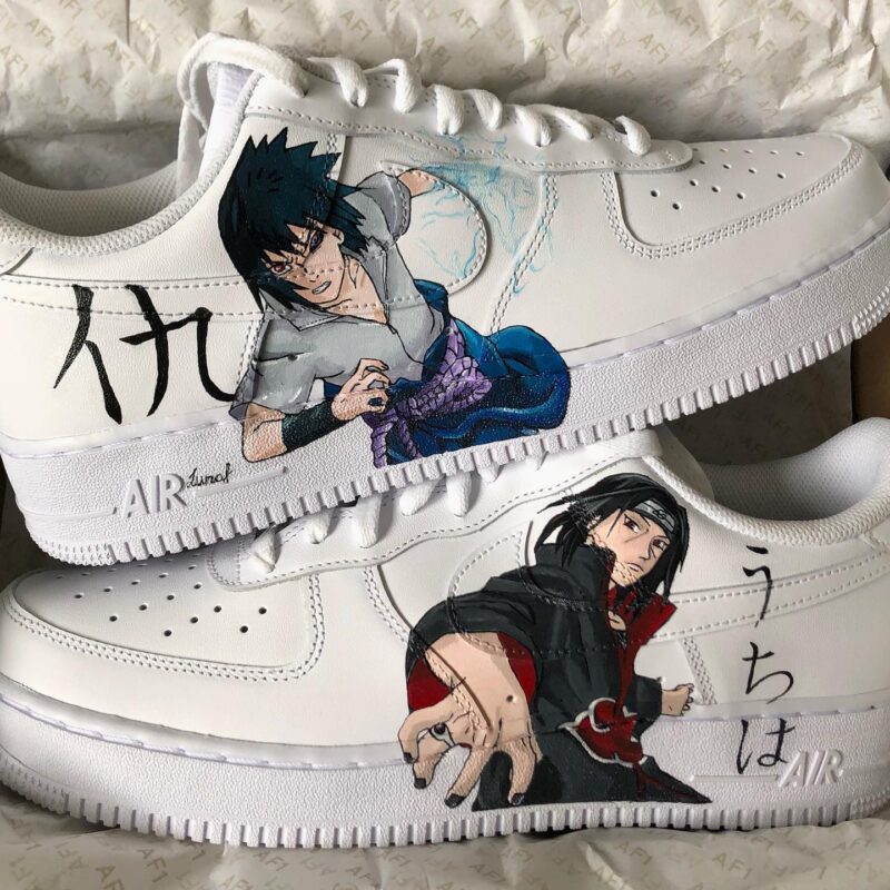 Itachi x Sasuke Air Force 1 Custom