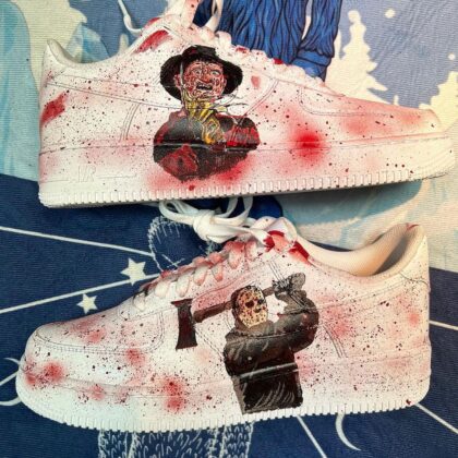 Jason x Freddy Air Force 1 Custom