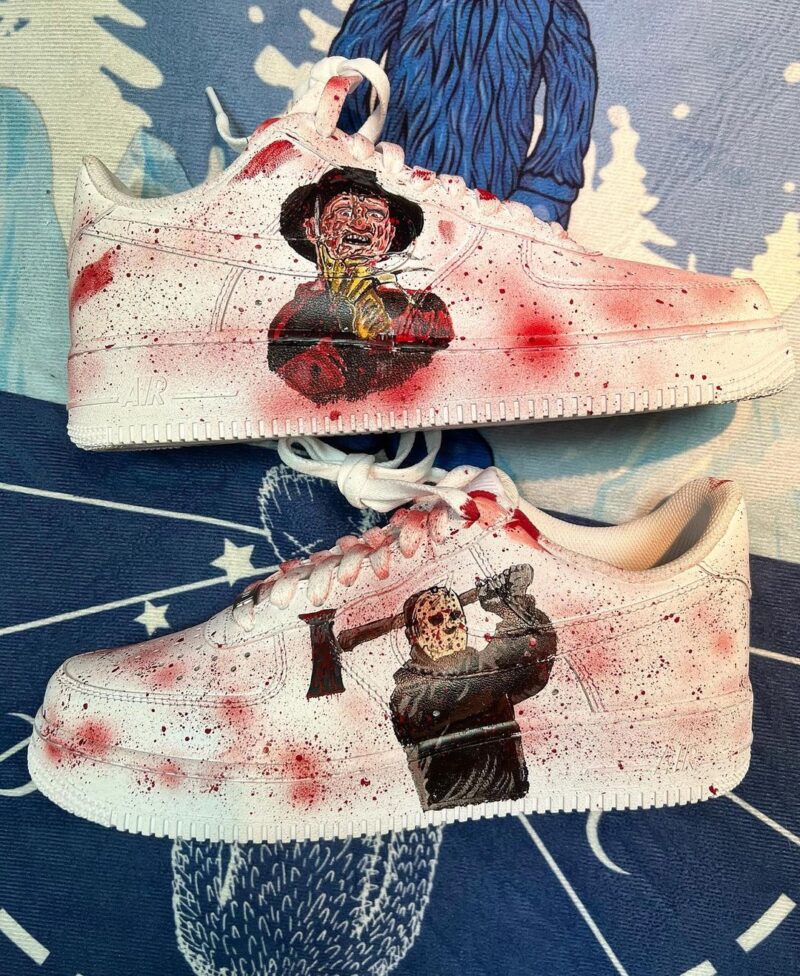 Jason x Freddy Air Force 1 Custom