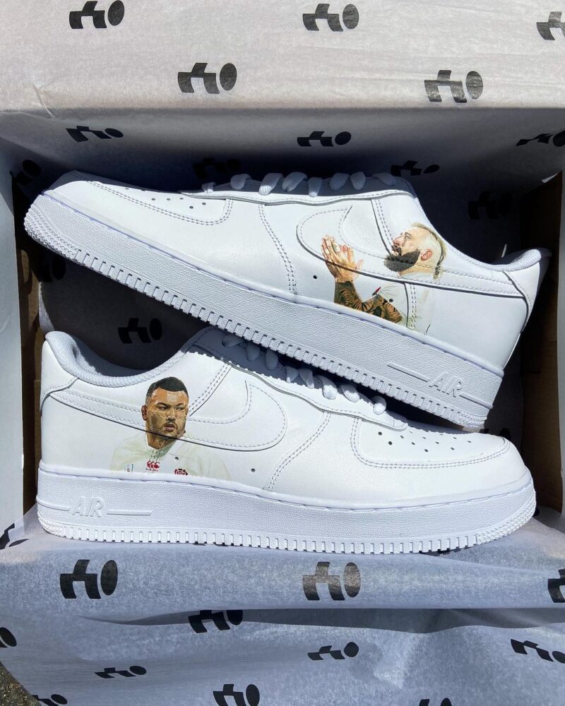 Joe Marler x Ellis Genge Air Force 1 Custom