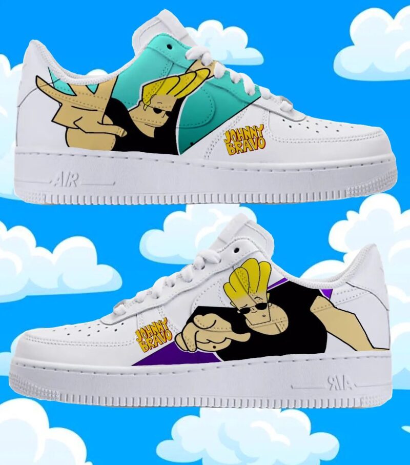 Johnny Bravo Air Force 1 Custom