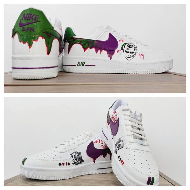 Joker Air Force 1 Custom