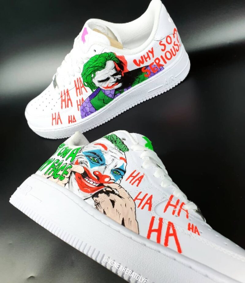 Joker Air Force 1 Custom