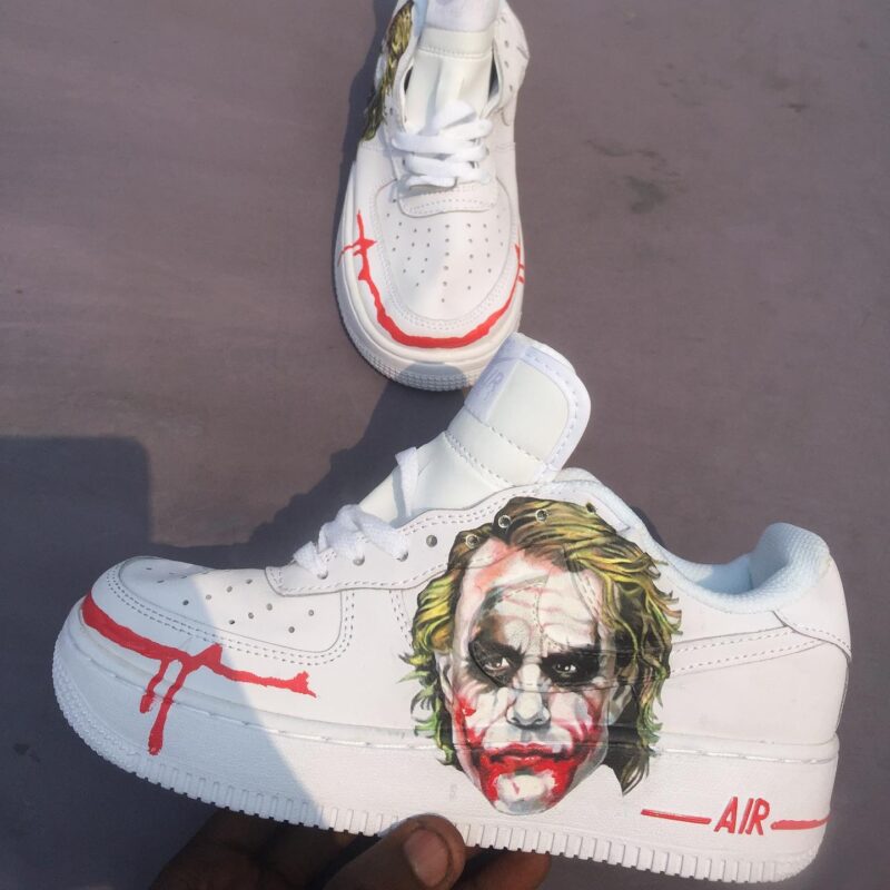 Joker Air Force 1 Custom - Daniel Customs