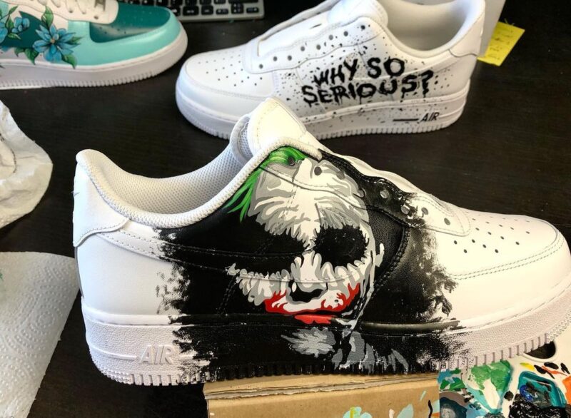 Joker Air Force 1 Custom