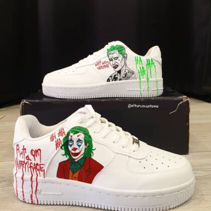 Joker Air Force 1 Custom