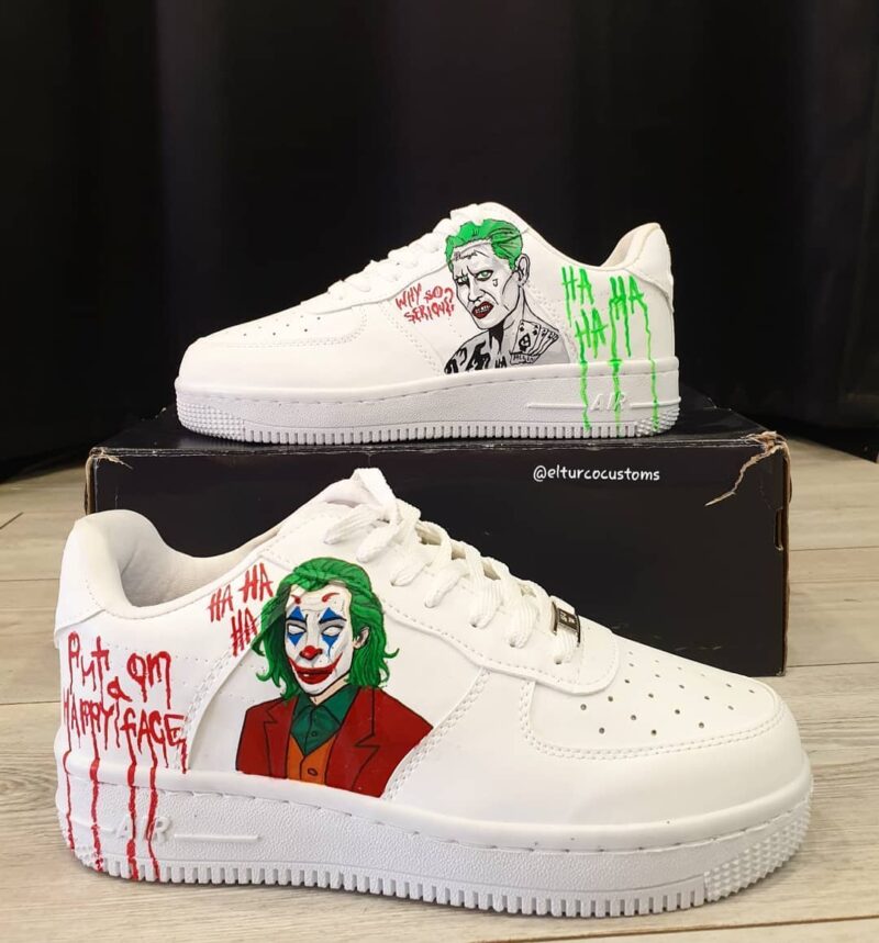 Joker Air Force 1 Custom - Daniel Customs
